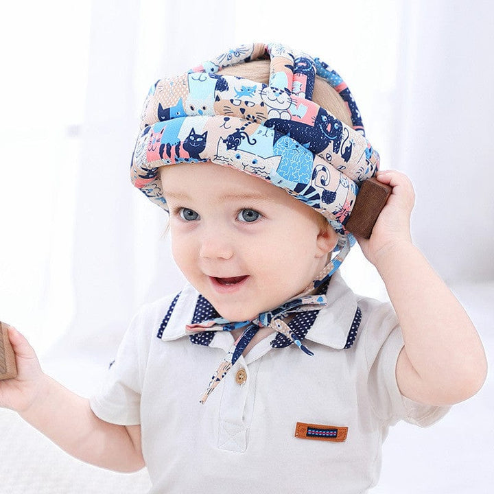 Preggybelt Baby Helmets Blue cat Baby Anti-fall Hat Artifact Baby Headgear Protective Hat