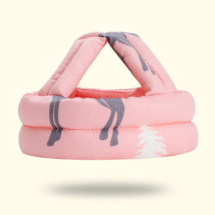 Preggybelt Baby Helmets Pink elk Baby Anti-fall Hat Artifact Baby Headgear Protective Hat