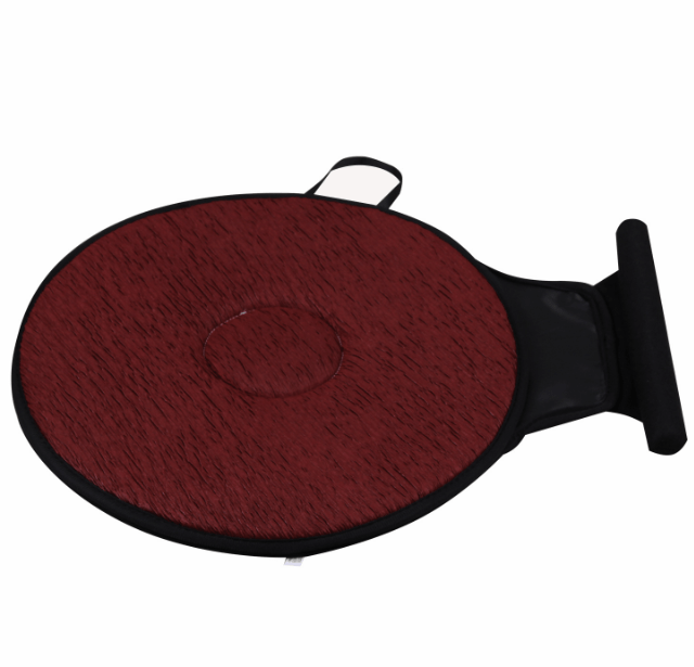 Preggybelt Pillows Circle / Wine Red Pregnant Rotating Car Chair Seat Cushion 360°