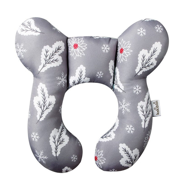 Preggybelt Pillows Grey snowflakes Neck Protector Pillow Baby Car Seat